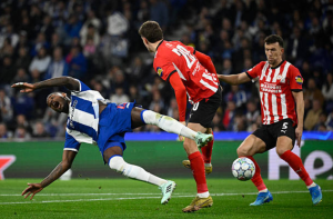 FC Porto vs PSV Eindhoven (02:00 – 21/10) | Xem lại trận đấu